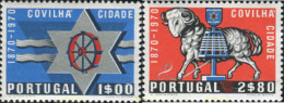 30535 MNH PORTUGAL 1970 CENTENARIO DEL ESTATUTO DE LA VILLA DE COVILHA Y DE SANTAREM - Altri & Non Classificati