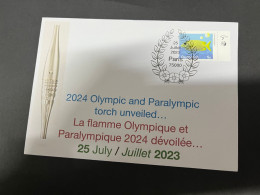 28-7-2023 (3 S 58) Jeux Olympique - JO De Paris - The 2024 Olympic Torch Is Revealed On 25-7-2023 - Summer 2024: Paris