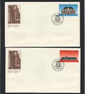1989  High Value Architecture : $1  Runnymede Library- Toronto, $2 McAdam Railway Stn  Sc 1181-2 - 1981-1990
