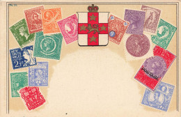 NEW SOUTH WALS - NOUVELLE GALLES DU SUD - TIMBRES - REPRESENTATION - CARTE POSTALE - LANGAGE Des TIMBRES - TRES BON ETAT - Autres & Non Classés