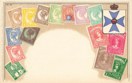 QUEEENSLAND - TIMBRES - REPRESENTATION - CARTE POSTALE - LANGAGE Des TIMBRES - TRES BON ETAT - Andere & Zonder Classificatie