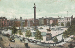 England London Trafalgar Square With Nelson's Column - Trafalgar Square