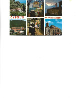 Cyprus - Postcard Unused - Monasteries - Collage Of Images - Chypre