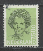 Pays Bas - Netherlands - Niederlande 1990 Y&T N°1360 - Michel N°1385 (o) - 7,50g Reine Beatrix - Oblitérés