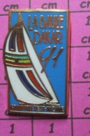 713G Pin's Pins / Beau Et Rare / SPORTS / VOILE VOILIER LA BAULE DAKAR 1991 GRAND PRIX DE ST NAZAIRE - Zeilen