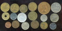 Lot De 18 Monnaies Du Monde ( 86 ) - Mezclas - Monedas