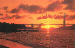 USA San Francisco CA Golden Gate Sunset View - San Francisco