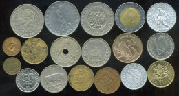 Lot De 18 Monnaies Du Monde ( 92 ) - Kilowaar - Munten