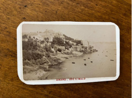 Dinard * Photo CDV Circa 1860/1890 * Côté St Malo - Dinard