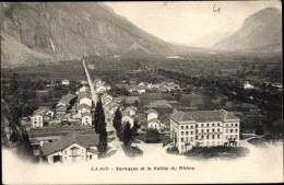 CPA Vernayaz Kanton Wallis, Vallée Du Rhone, Panorama - Vernayaz