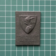 Medal Plaque Plakette PL000337 - 2. National Swimming Week 1942 MVSZ KVND Hungary 60g - Schwimmen