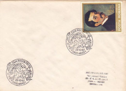 AGRICULTURE, FRUITS AND VEGEYABLES, HARVEST DAY, SPECIAL POSTMARKS ON COVER, 1987, ROMANIA - Agriculture