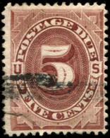 Pays : 174,1 (Etats-Unis)   Yvert Et Tellier N° : Tx    4 (o) - Postage Due