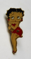 Pin's Pins  PIN-UP SEXY EROTIQUE BETTY BOOP EN MINIE JUPE NON  LISSE - Pin-ups