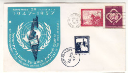 Nations Unies - New York - Lettre De 1957 - Oblit New York - - Covers & Documents