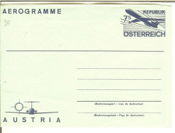 AEROGRAMME  Republik österreich ( Autriche ) 7S - Neufs