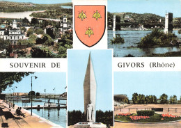 Givors * Souvenir De La Ville 5 Vues ! - Givors