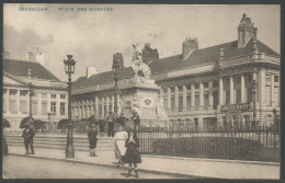 Carte P De 1907 ( Bruxelles / Place Des Martyrs ) - Marktpleinen, Pleinen