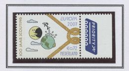 Europa CEPT 2007 Pays Bas - Netherlands - Niederlande Y&T N°2436  - Michel N°2512 *** - Avec Vignette Non Dentelée - 2007