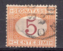 Z6129 - ITALIA REGNO TASSE SASSONE N°5 - Segnatasse