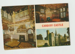 Cardiff Castle, Wales, Multiview  - Unused Postcard - UK20 - Other & Unclassified