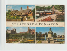 Stratford Upon Avon, Multiview  - Unused Postcard - UK20 - Stratford Upon Avon