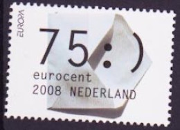 Europa CEPT 2008 Pays Bas - Netherlands - Niederlande Y&T N°2504  - Michel N°2576 *** - 75c EUROPA - 2008