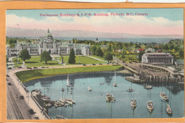 Victoria BC Canada Old Postcard - Victoria