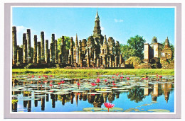 CPSM 10.5 X 15 Thaïlande (29) The Ruin Of Wat Mahathad  SUKHOTHAI Province Les Ruines Du Temple - Thaïlande