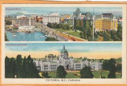 Victoria BC Canada Old Postcard - Victoria