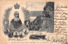 FAMILLE ROYALE - Carte Commémoration Des Fêtes Du 16 10 1898 à Anvers - Carte Postale Ancienne - Familles Royales