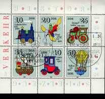 DDR Kleinbogen 2566 - 2571 Historisches Spielzeug Used Gestempelt ETSST - 1971-1980