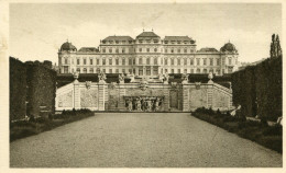 582  WIEN  Blick Vom Barock Museum Auf Das Obere Belveder.  Wiener Museen Nr. 26 - Verlag Von Anton Schroll - Belvedere