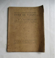 ANTIEK OUD Boekje  Eenige Losse  Gedachten   OVER  DE  TERING   Door D . A .   VANDRIESSCHE    1920 - Antiguos