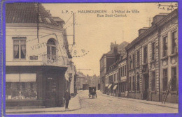 Carte Postale 59. Haubourdin Hotel De Ville Rue Sadi Carnot Très Beau Plan - Haubourdin