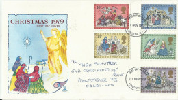 GB FDC/ CV 1979 CHRISTMAS - 1971-1980 Decimal Issues