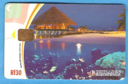 MALDIVES Chip Phonecard - Maldivas