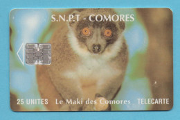 COMOROS Chip Phonecard - Komoren