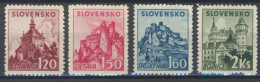 Slovaquie 1941 Mi 81-4 (Yv 54-7), (MNH)** - Unused Stamps