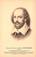 Célébrités - Gulielmus Shakspere Dit William SHAKSPEARE - Carte Postale Ancienne - Artiesten