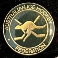 AUSTRALIAN FEDERATION ICE HOCKEY  - ICE - HOCKEY SUR GLACE - EIS  - CANNES - KANGOUROU - KANGAROO - KÄNGURU -   (29) - Winter Sports