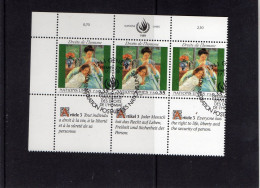 1989 ONU Ginevra . Diritti Umani - Used Stamps