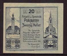 Prägarten   Notgeld  Einzelnote - Autriche