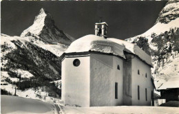 Switzerland Zermatt Kapelle Winkelmatten Matterhorn - Matten Bei Interlaken