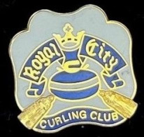 ROYAL CITY CURLING CLUB - PIERRE - COURONNE - BALAIS   - (29) - Invierno