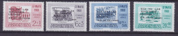 Argentina 1960 Mi. 749-52, Vereinte Nationen Aufdruck DIA DE LAS / NACIONES / UNIDAS / 24 DE OCTUBRE Complete Set, MNH** - Unused Stamps