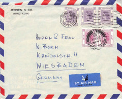 HONGKONG - AIR MAIL1959 - WIESBADEN/DE / *1180 - Covers & Documents