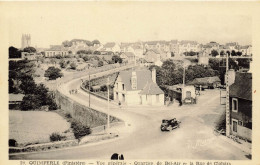 Quimperlé * Vue Générale , Quartier De Bel Air Et La Rue De Clohars * Automobile - Quimperlé