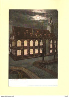Leiden Universiteit Nachtopname 1905 RY45563 - Leiden