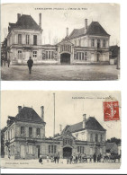 178 PP  CPA  Lencloitre Hotel De Ville 2 CPA Carte Bon état - Lencloitre